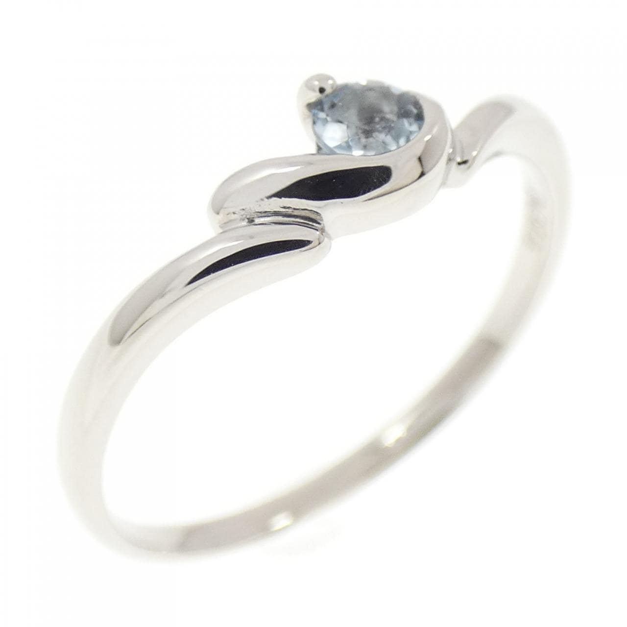 PT900海蓝宝戒指