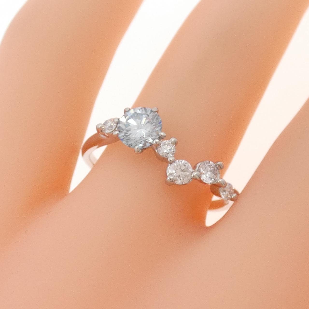 PT900 ダイヤモンド リング 0.348CT