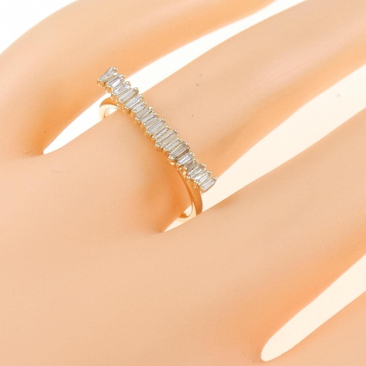 【新品】K18YG ダイヤモンド リング 0.17CT