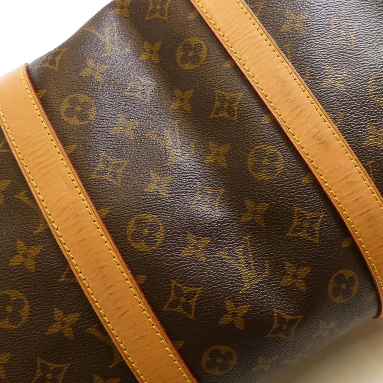 LOUIS VUITTON Monogram Keepall 55 公分 M41424 波士頓包
