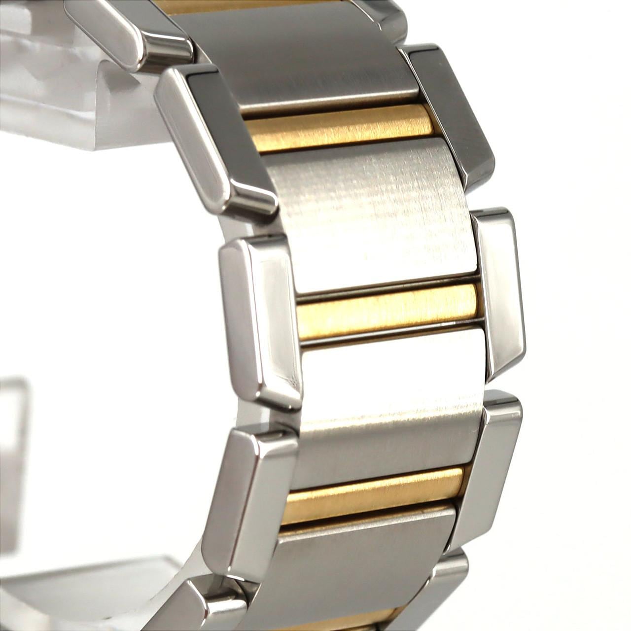 Cartier Tank Française LM Combi W51005Q4 SSxYG自動上弦