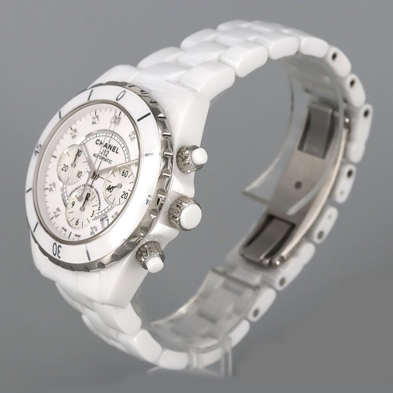 シャネル J12クロノグラフ セラミック･9P H2009 セラミック 自動巻