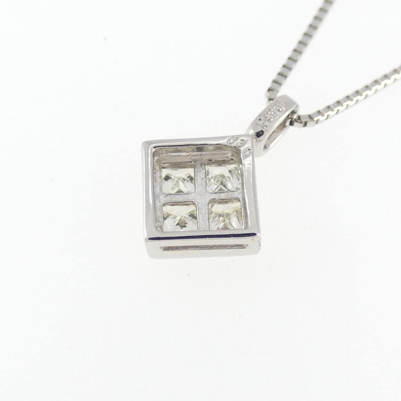 PT900/PT850 ダイヤモンド ネックレス 0.30CT