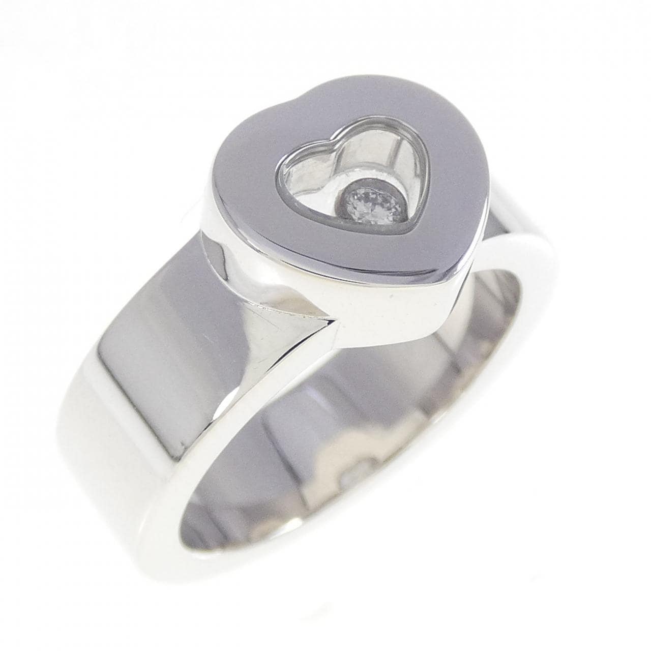 CHOPARD心型鑽石戒指