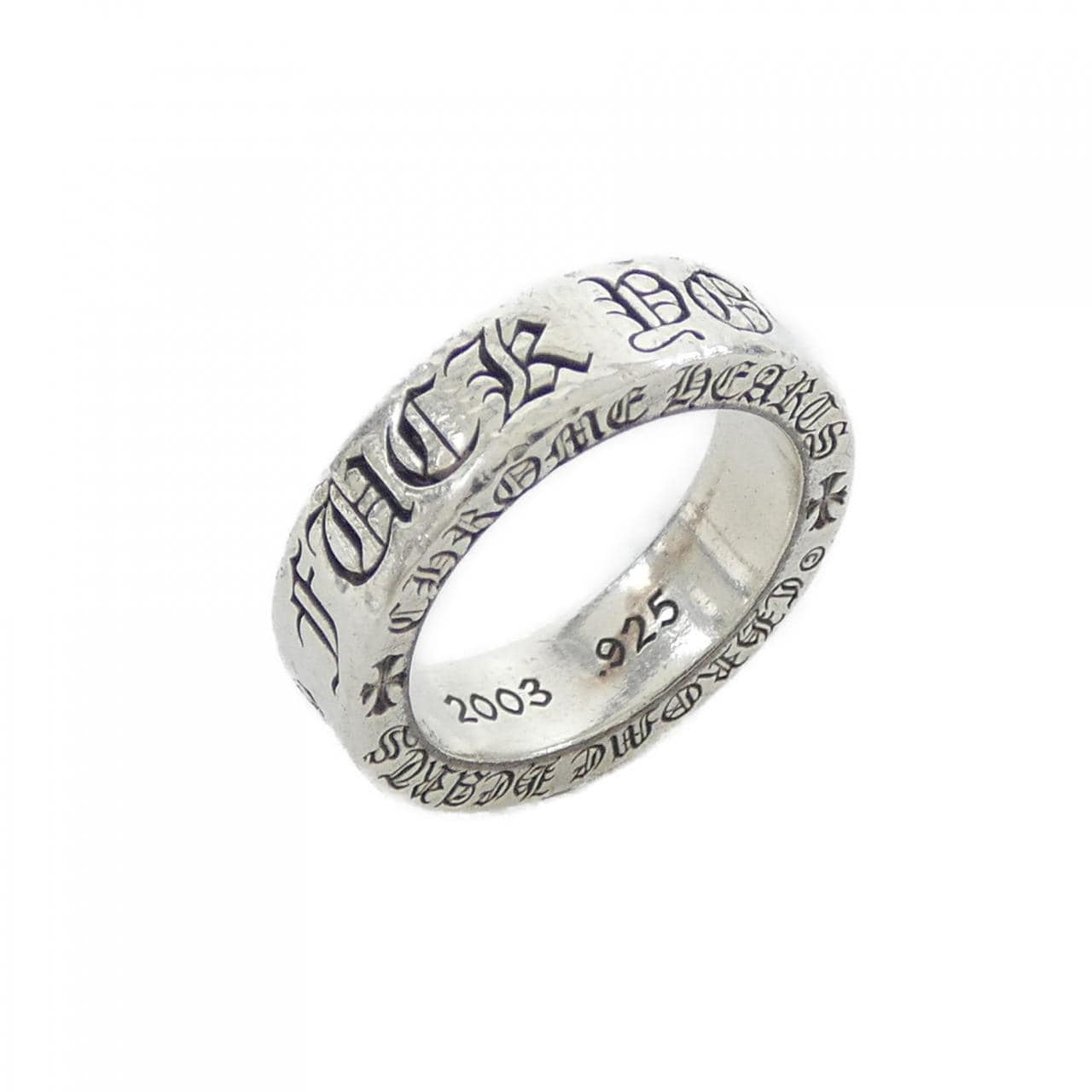 クロムハーツ CHROME HEARTS SPACER 6MM F**K 2356 304 9312 RING