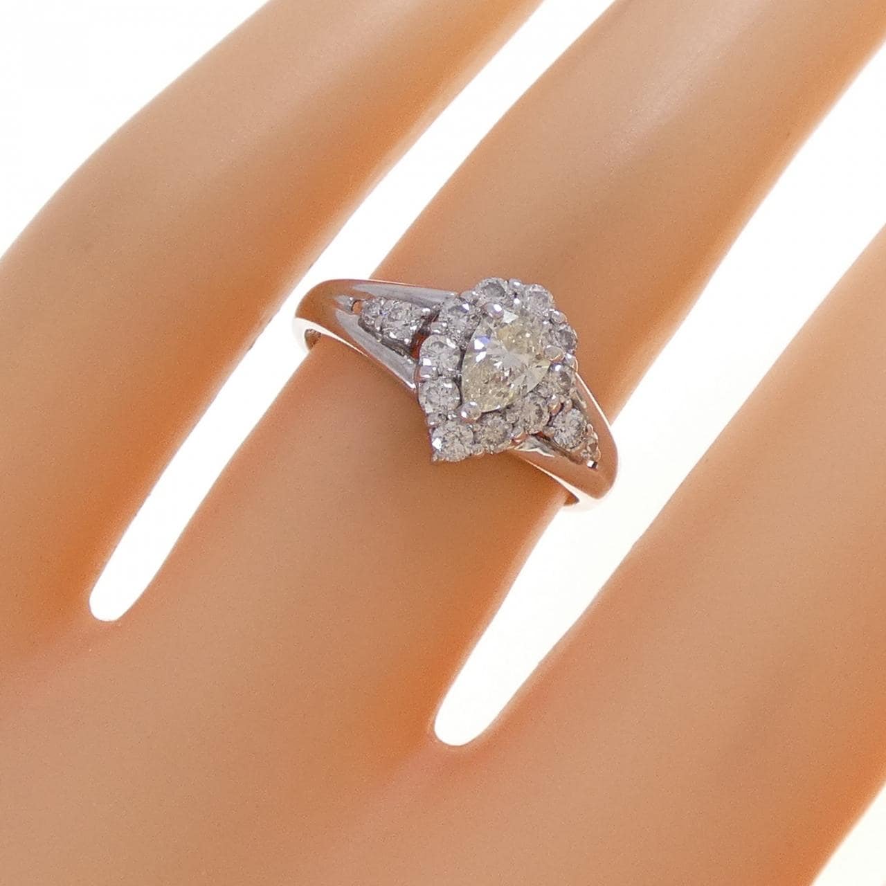 PT900 ダイヤモンド リング 0.278CT