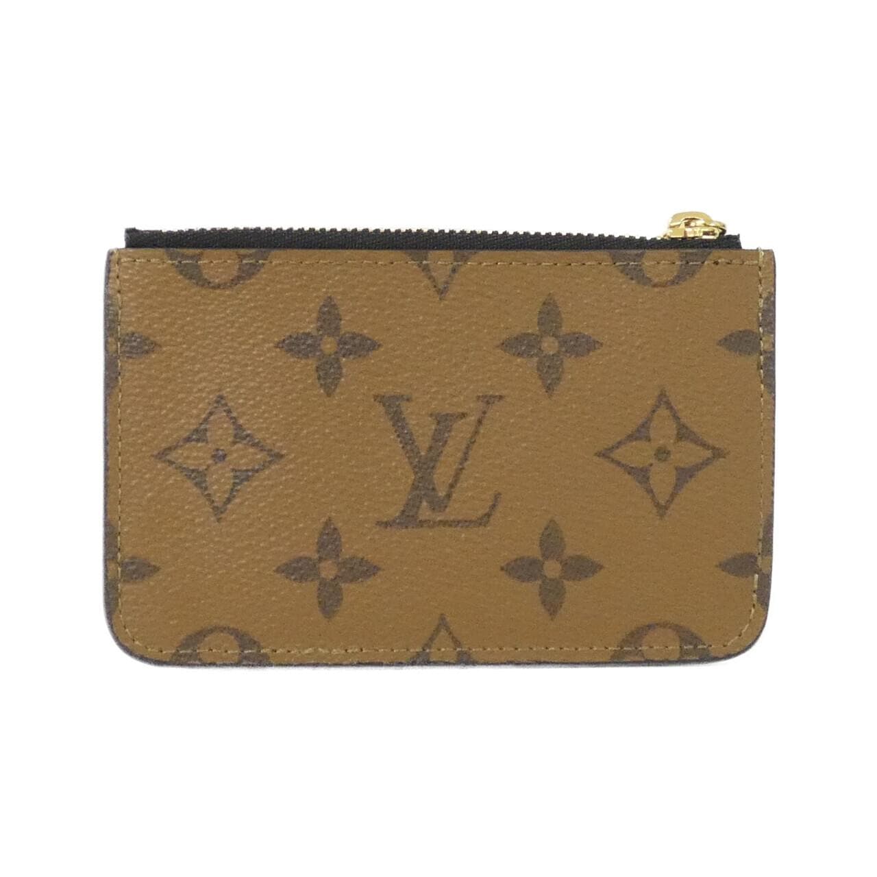 ルイヴィトン モノグラム リバース カードケース ポルト カルト ロミー M81912 コイン＆カードケース