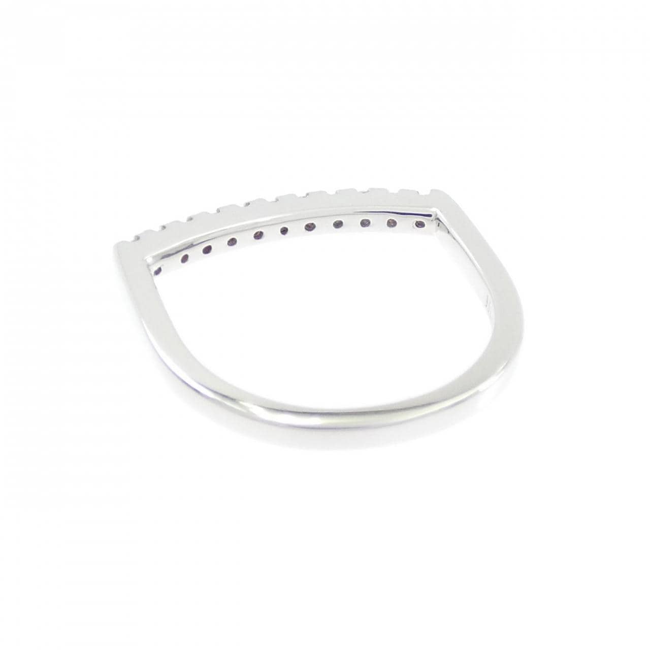 ヒロタカ Uシェープ リング 0.05CT