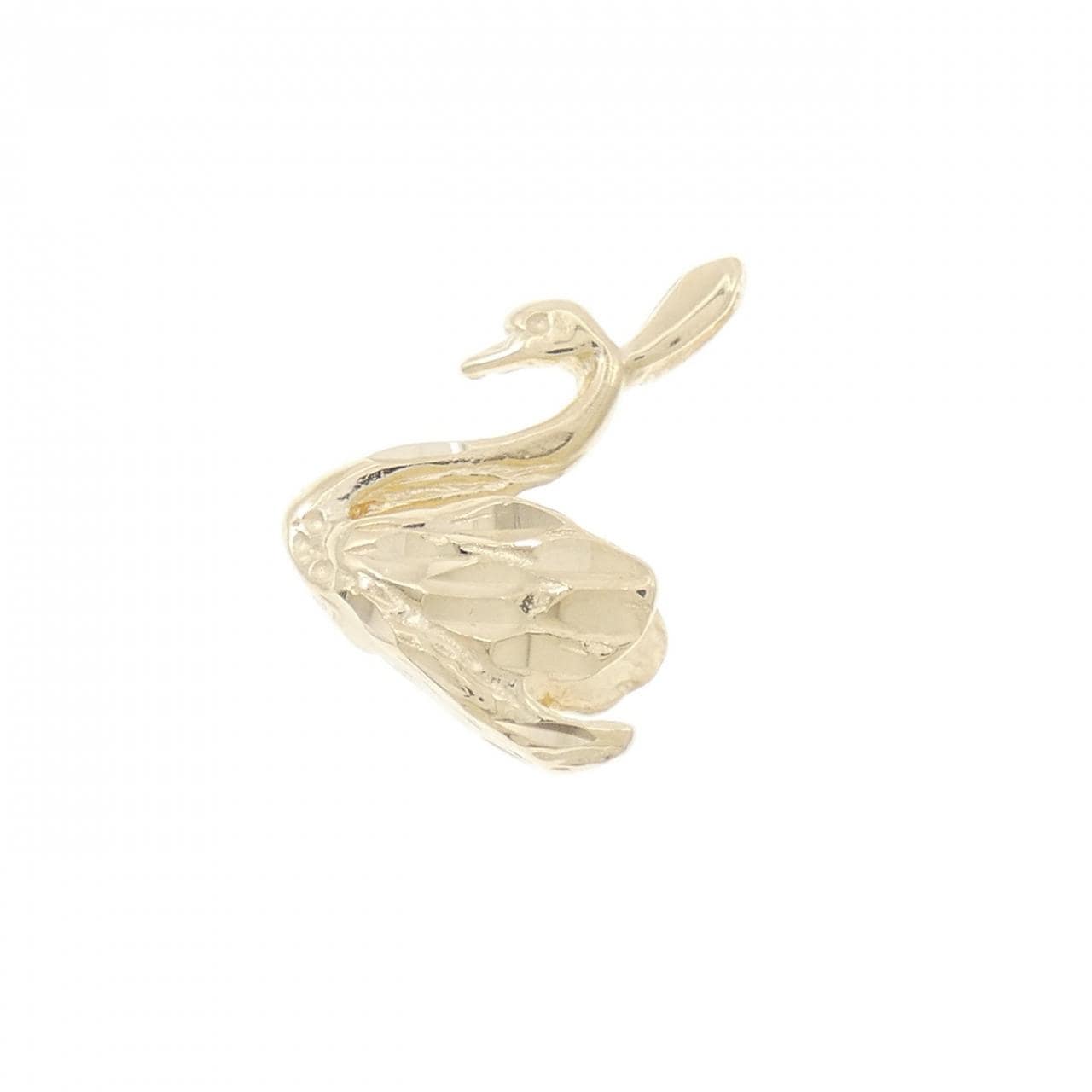 14KYG スワン ペンダント