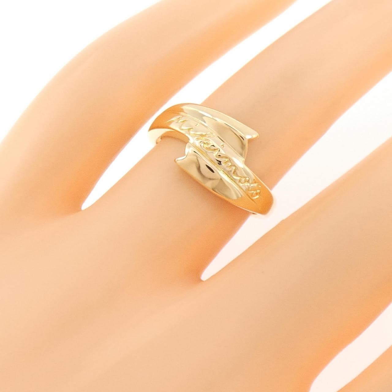 ミキモト K18YG リング