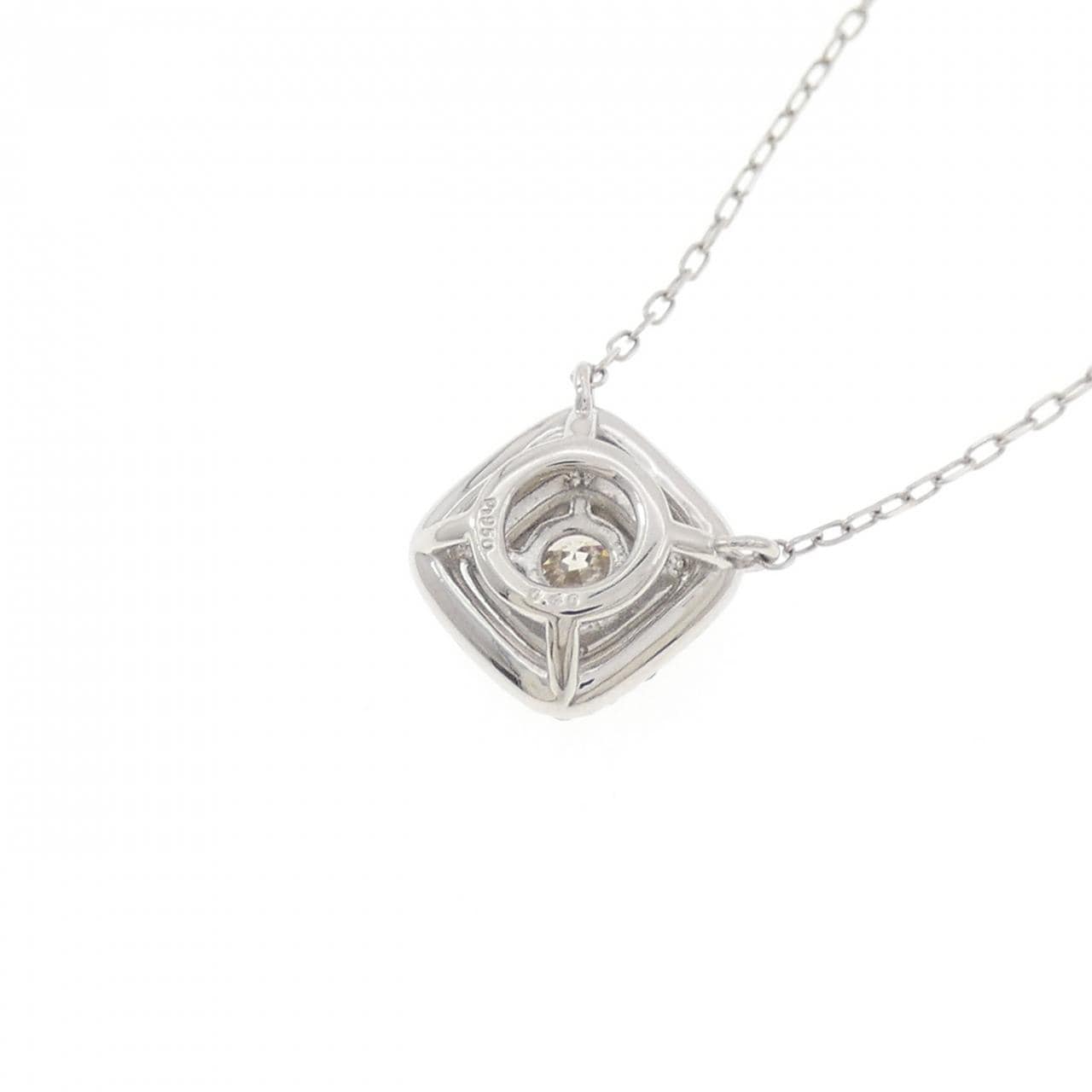 PT950/PT850 ダイヤモンド ネックレス 0.40CT