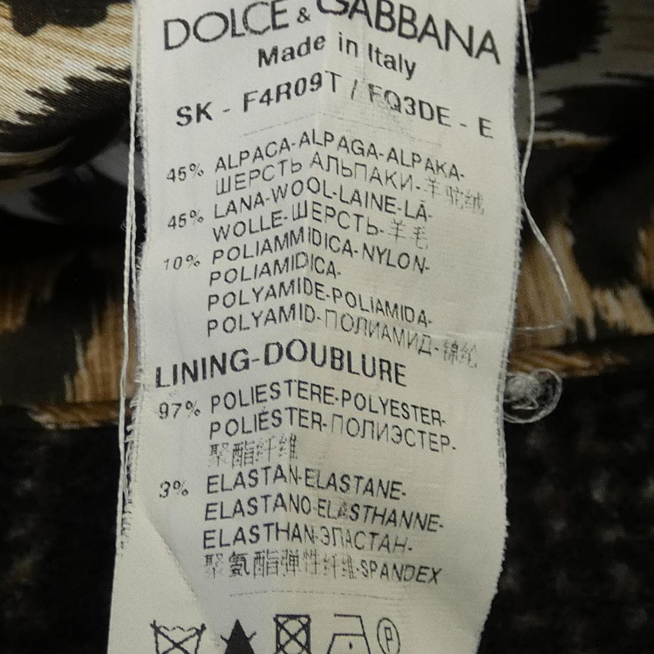 ドルチェアンドガッバーナ DOLCE&GABBANA スカート