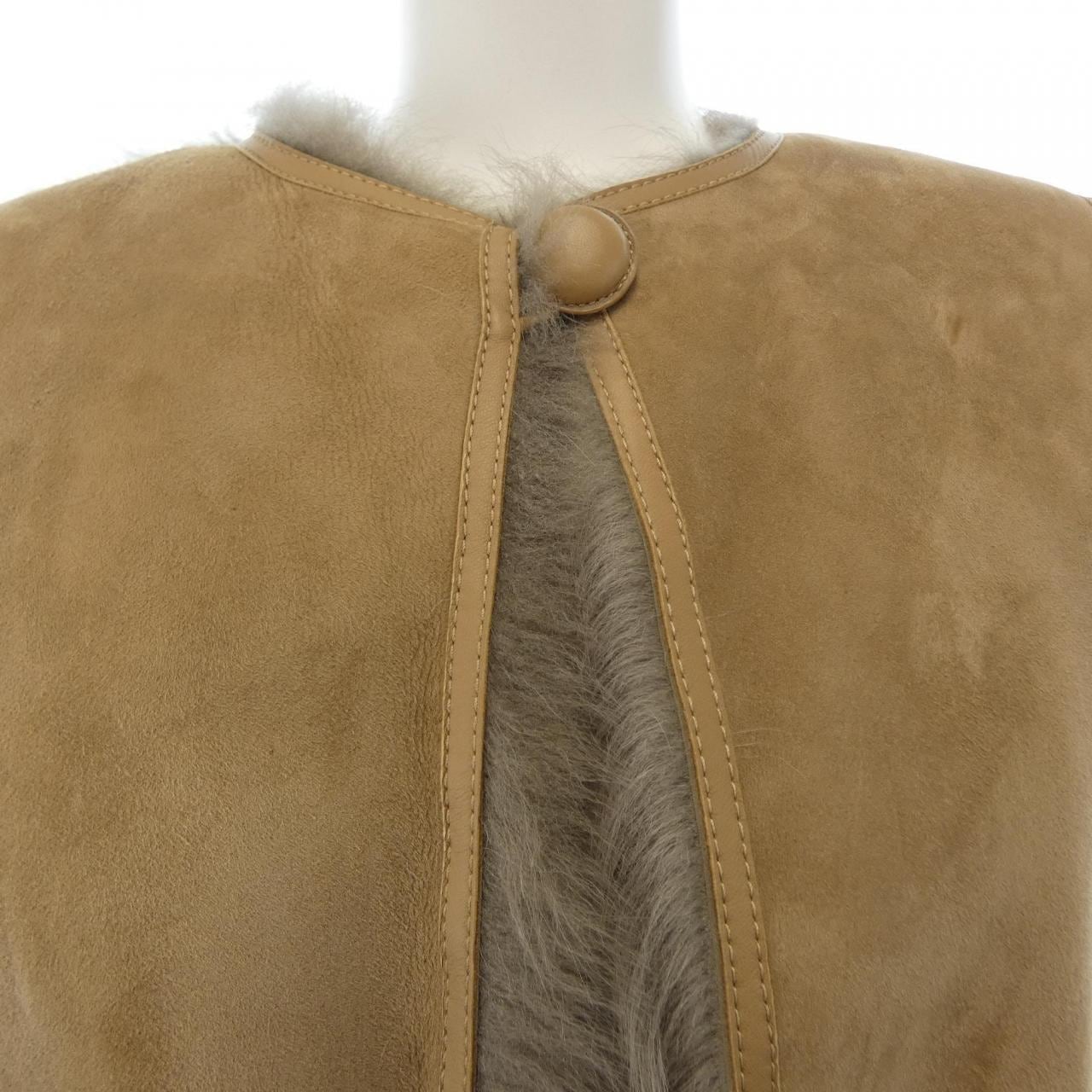 エルメス HERMES ムートンベスト