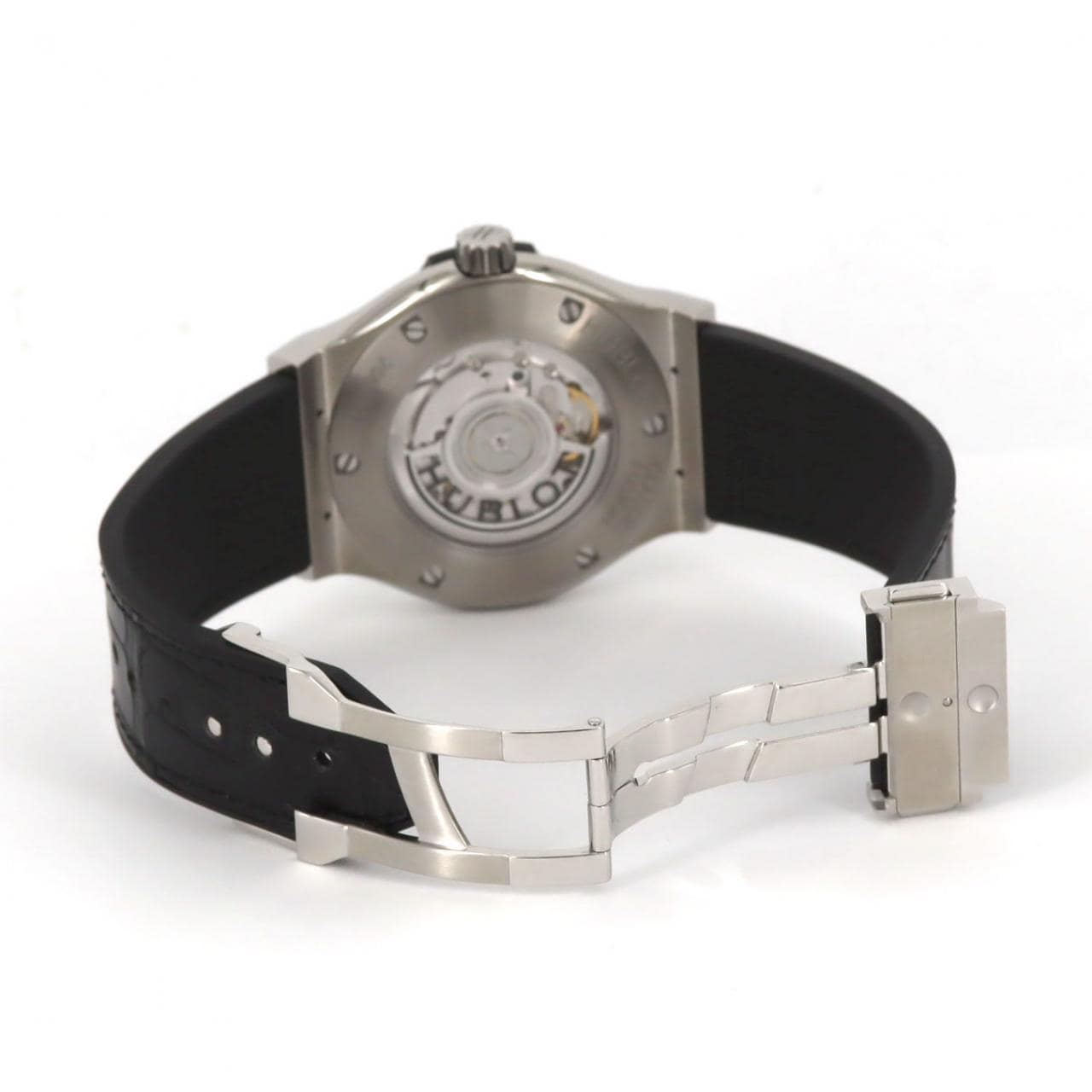 ウブロ クラシックフュージョンチタニウムブラックシャイニー 542.NX.1270.LR TI 自動巻