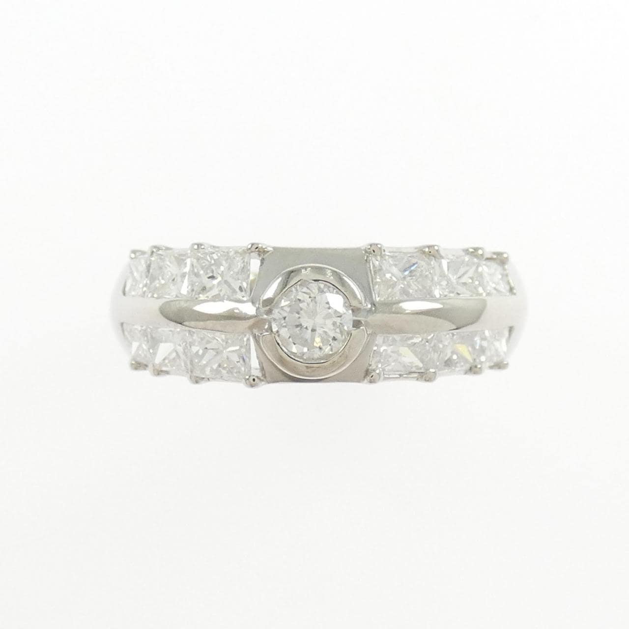 PT900 ダイヤモンド リング 1.56CT