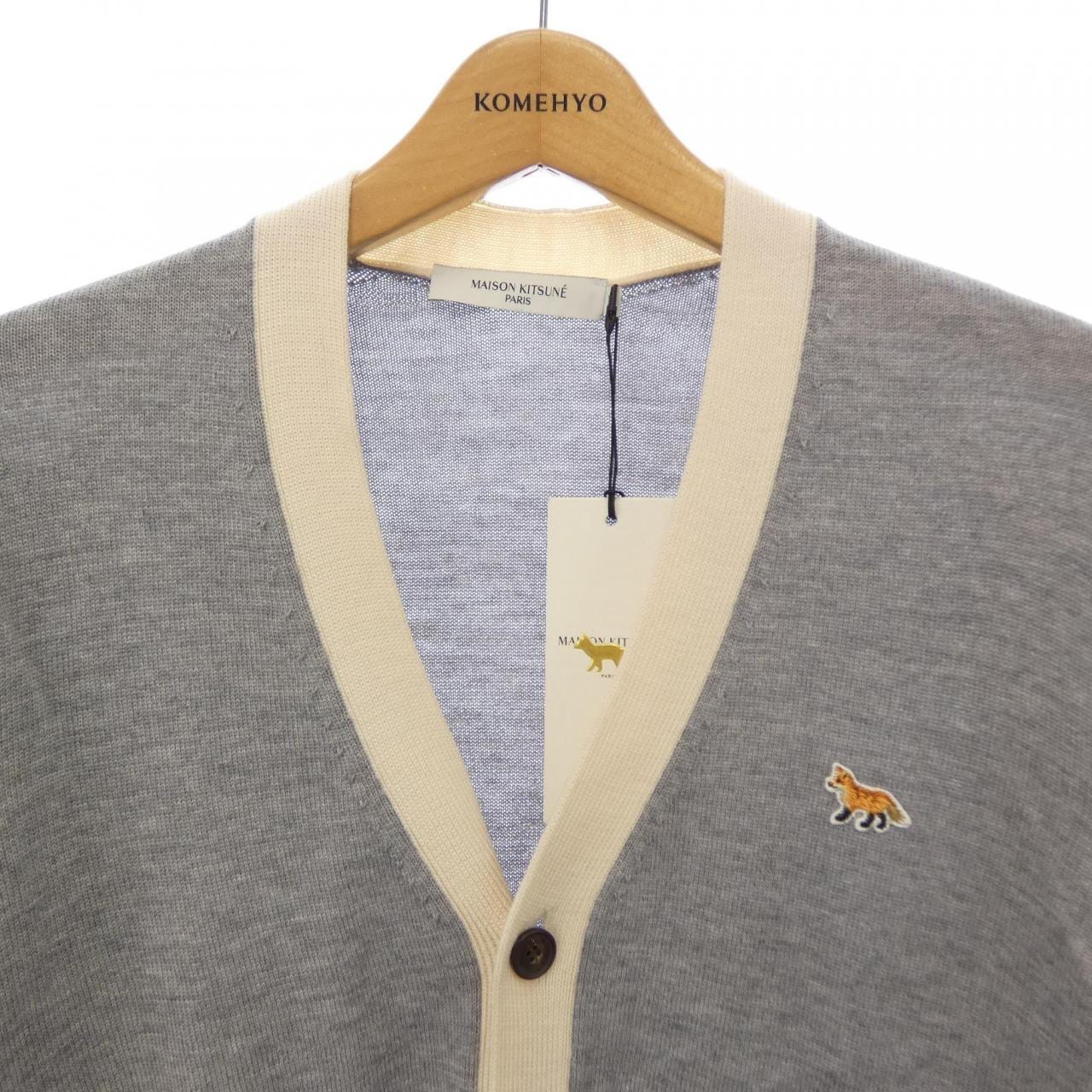 メゾンキツネ MAISON KITSUNE HU00542KT1036 カーディガン