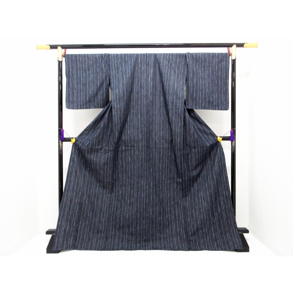 【新品】単衣　岡山デニム　身幅Ｌ寸