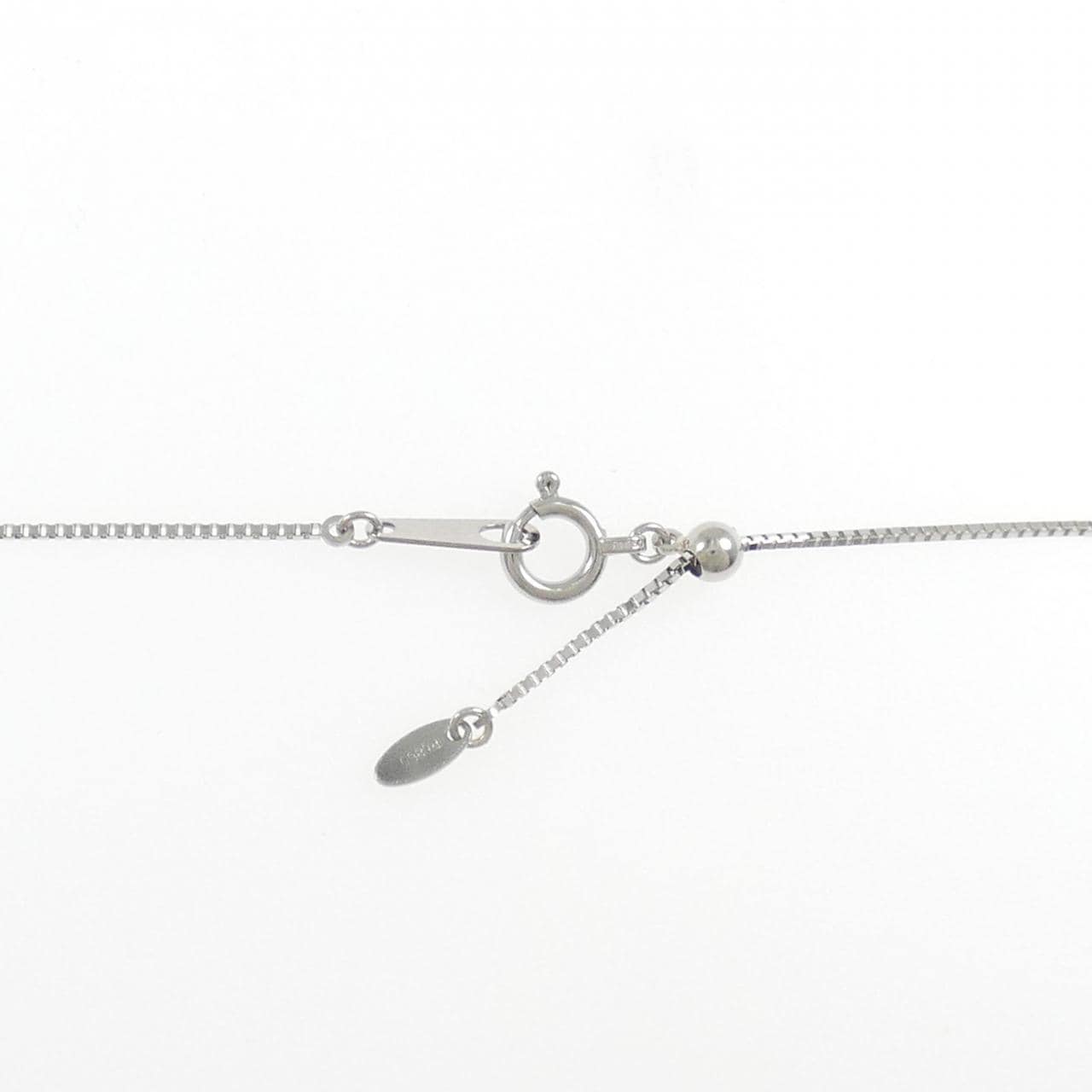 PT900/K18YG/PT850 ダイヤモンド ネックレス 1.00CT