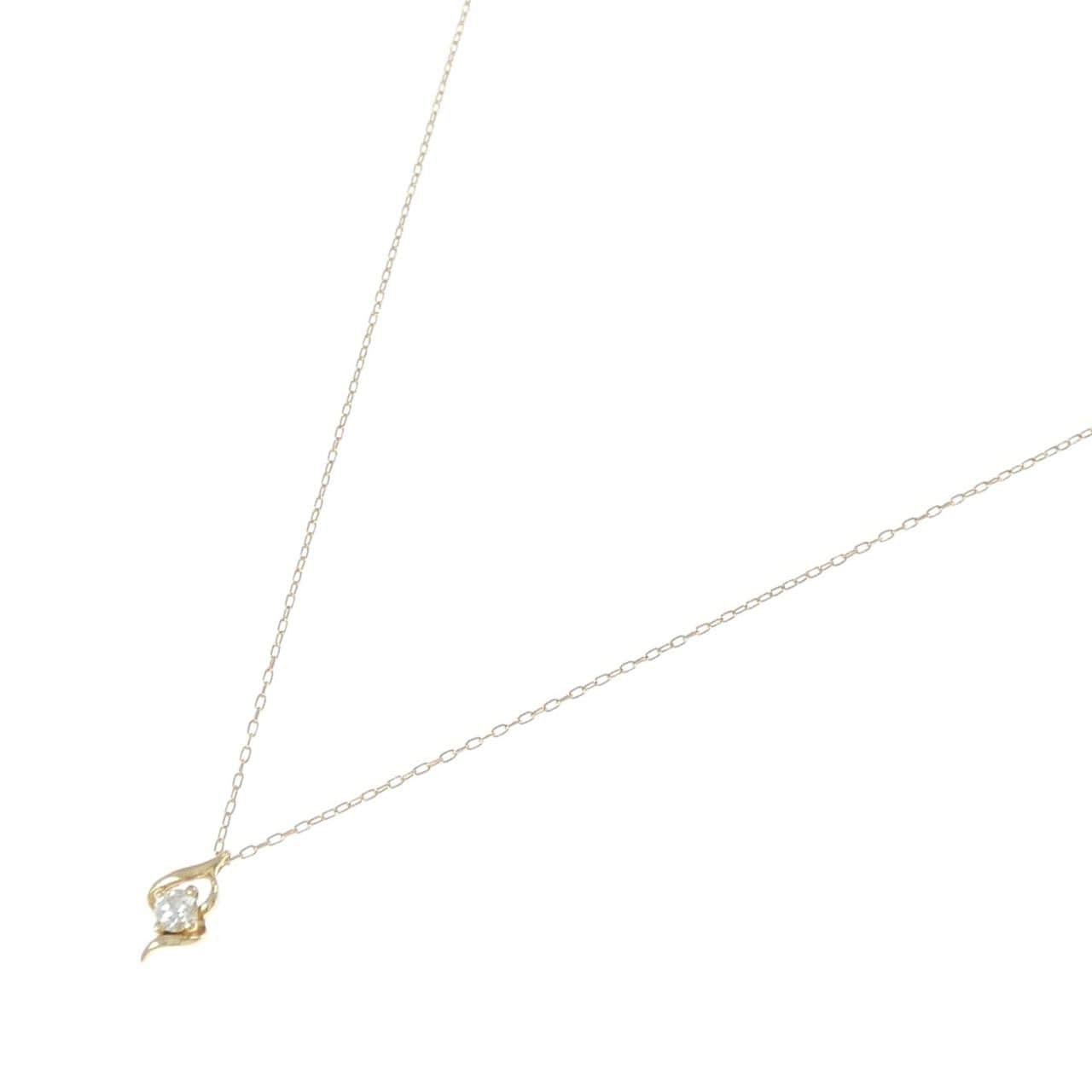 K18YG ダイヤモンド ネックレス 0.05CT