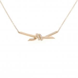 ティファニー ノット ネックレス 0.25CT