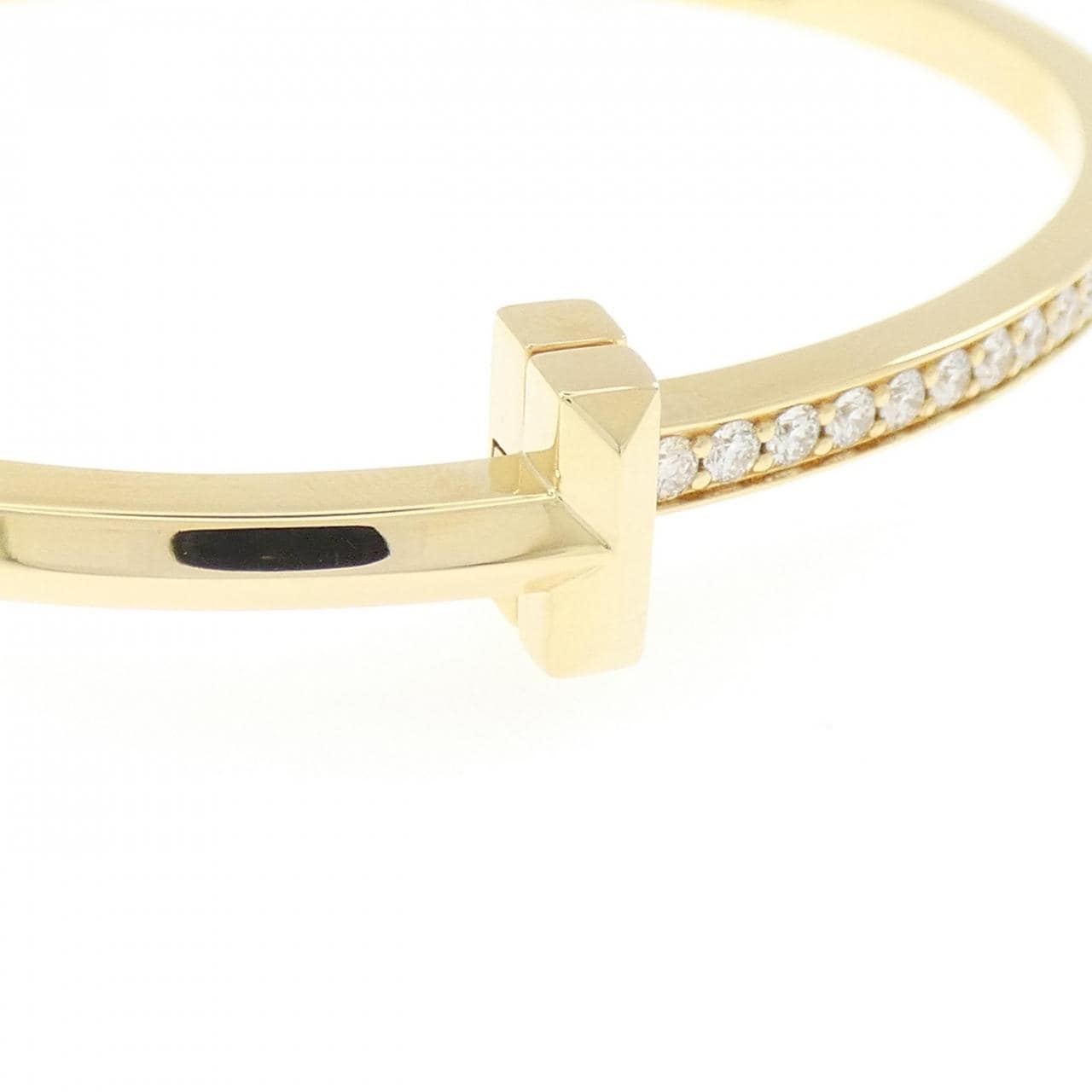 ティファニー Tワン ナロー ヒンジ バングル 1.00CT