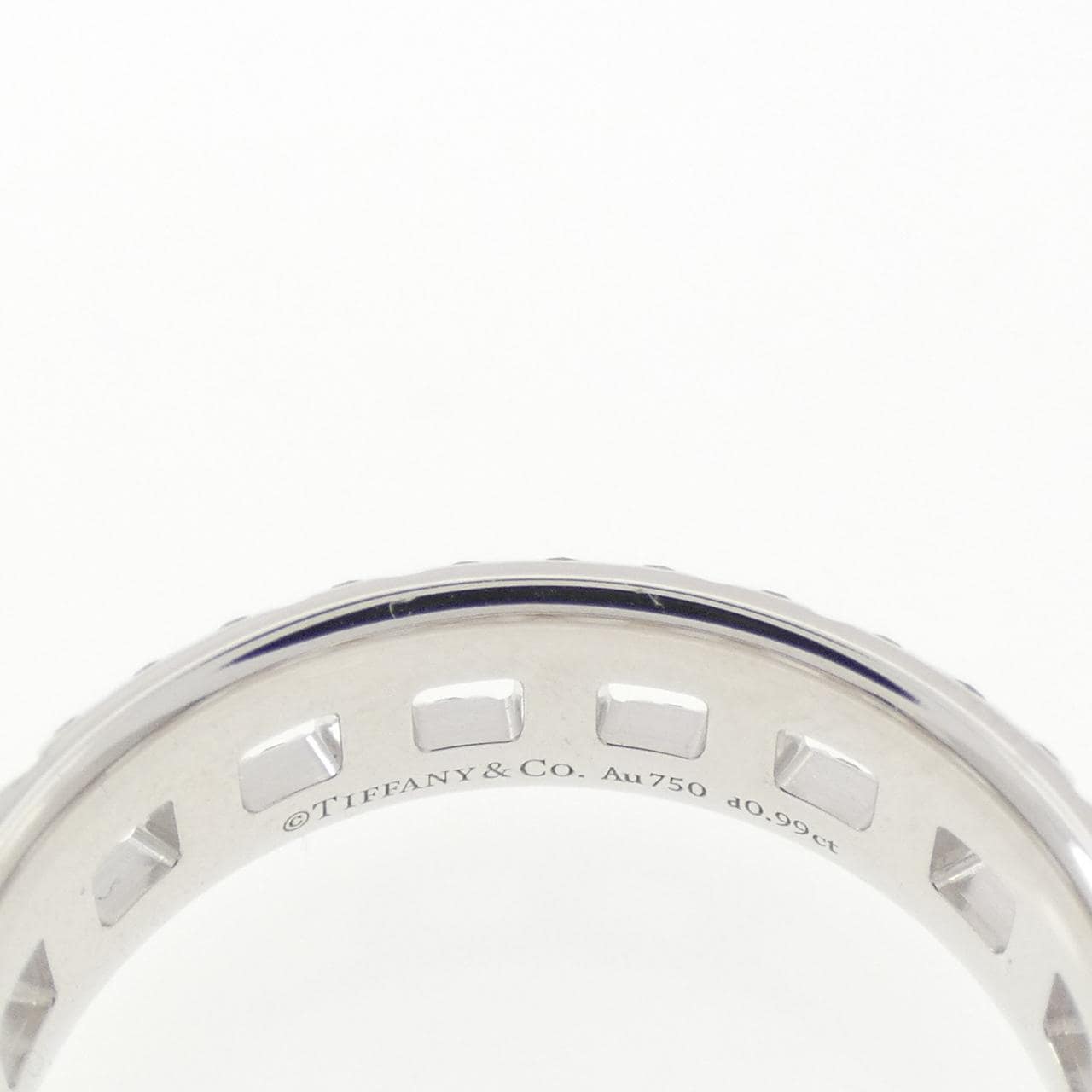 ティファニー Tトゥルー ワイド リング 0.99CT