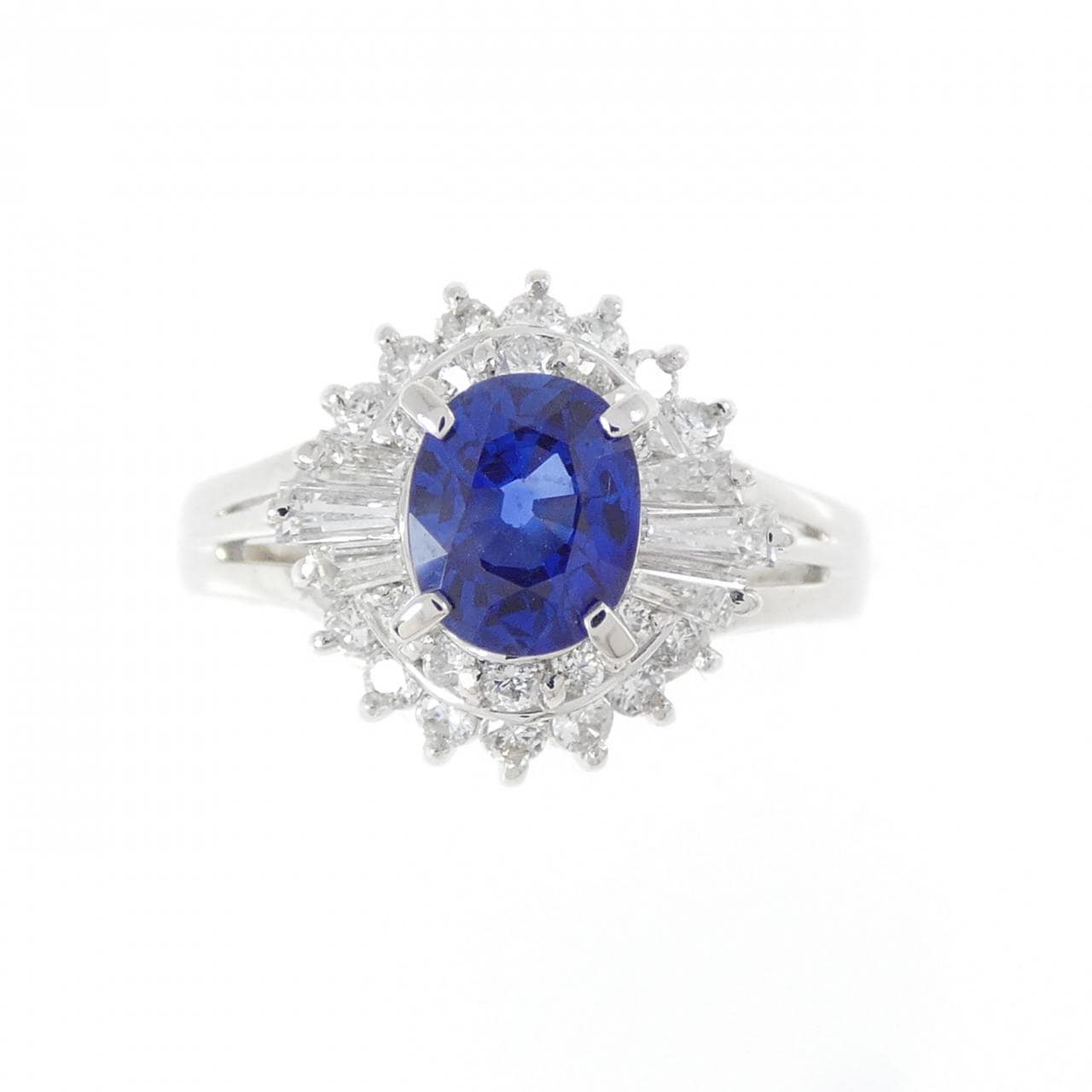 PT900 サファイヤ リング 0.82CT