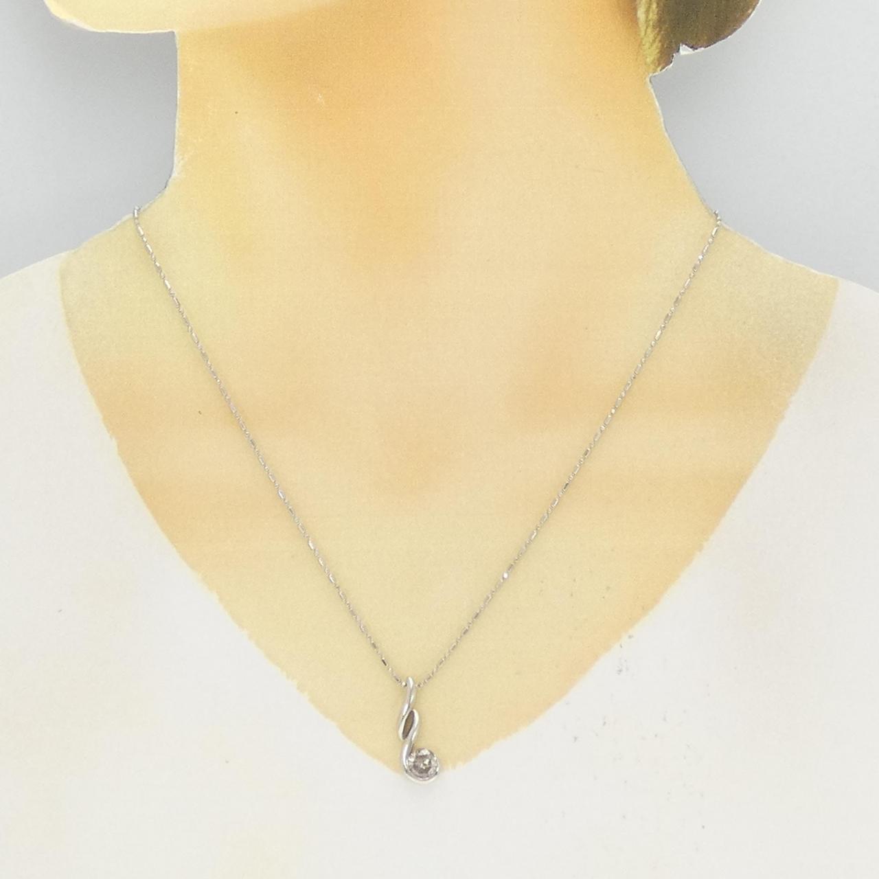 PT900/PT850 ダイヤモンド ネックレス 1.139CT