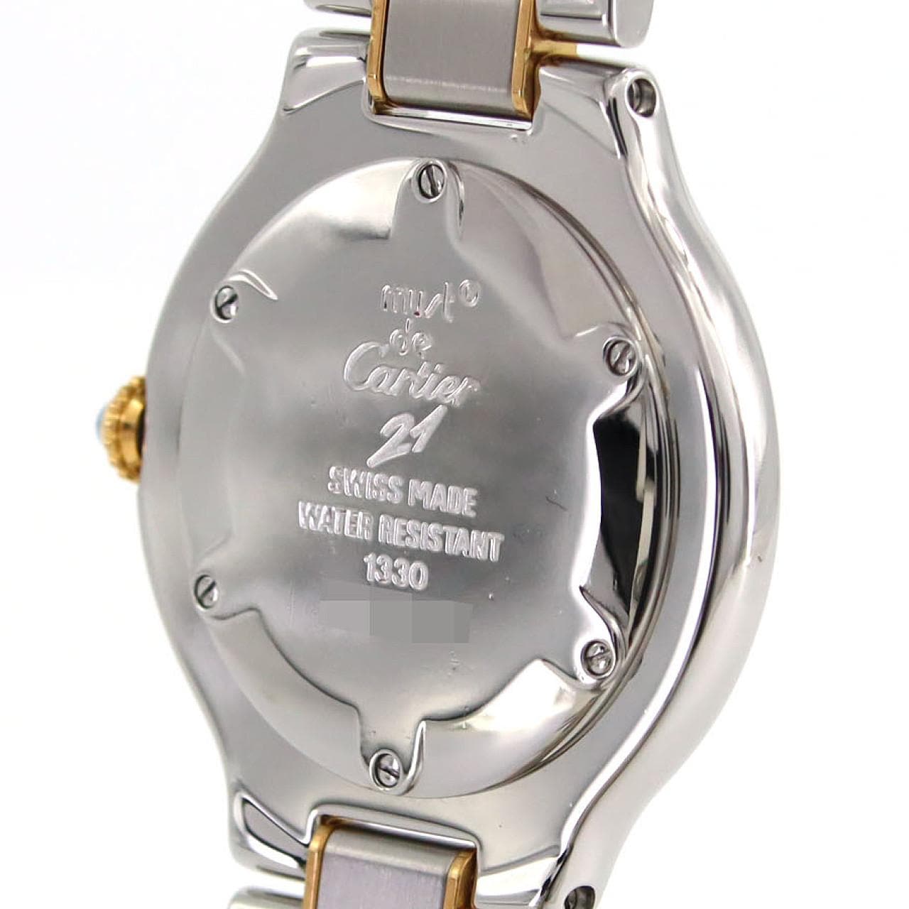カルティエ マスト21LM コンビ W10074R6 SSxYG クォーツ