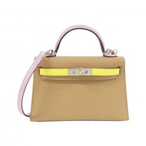 エルメス ミニ ケリー2 トリコロール MINI 082732CK バッグ