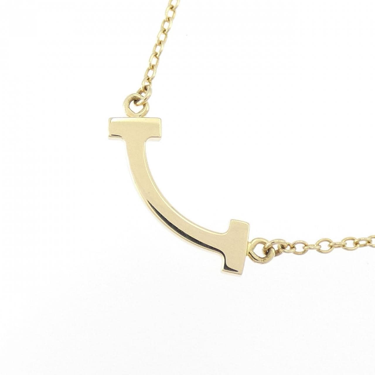 ティファニー Tスマイル ミニ ネックレス