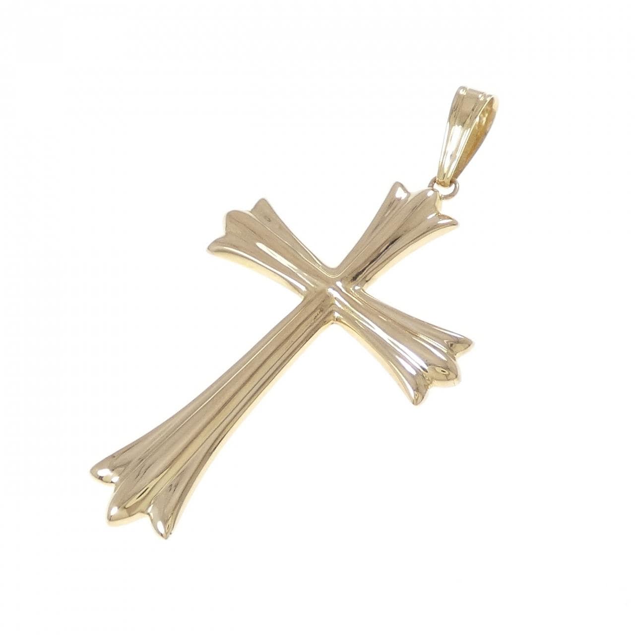 K18YG クロス ペンダント