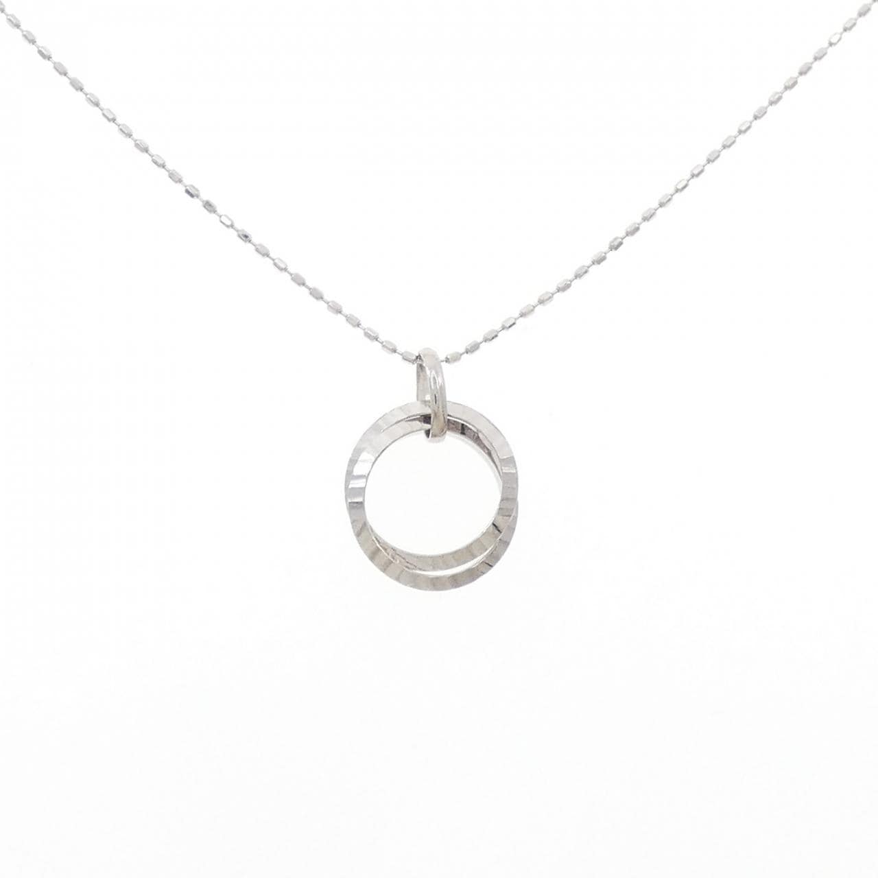 K18WG ネックレス