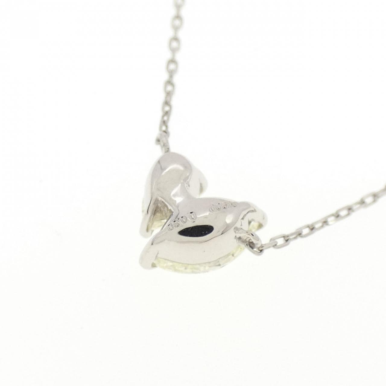 【新品】PT900/PT850 ダイヤモンド ネックレス 0.30CT