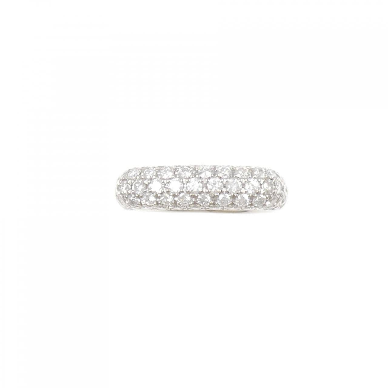 PT900 パヴェ ダイヤモンド リング 1.00CT