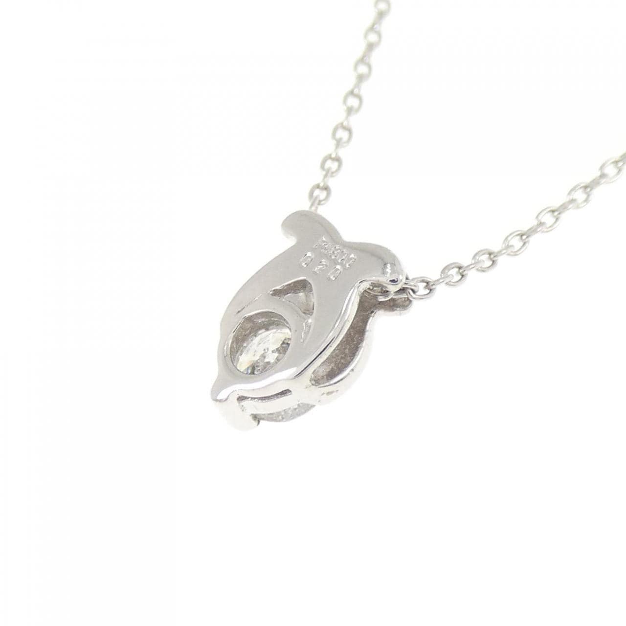 PT900/PT850 ダイヤモンド ネックレス 0.20CT