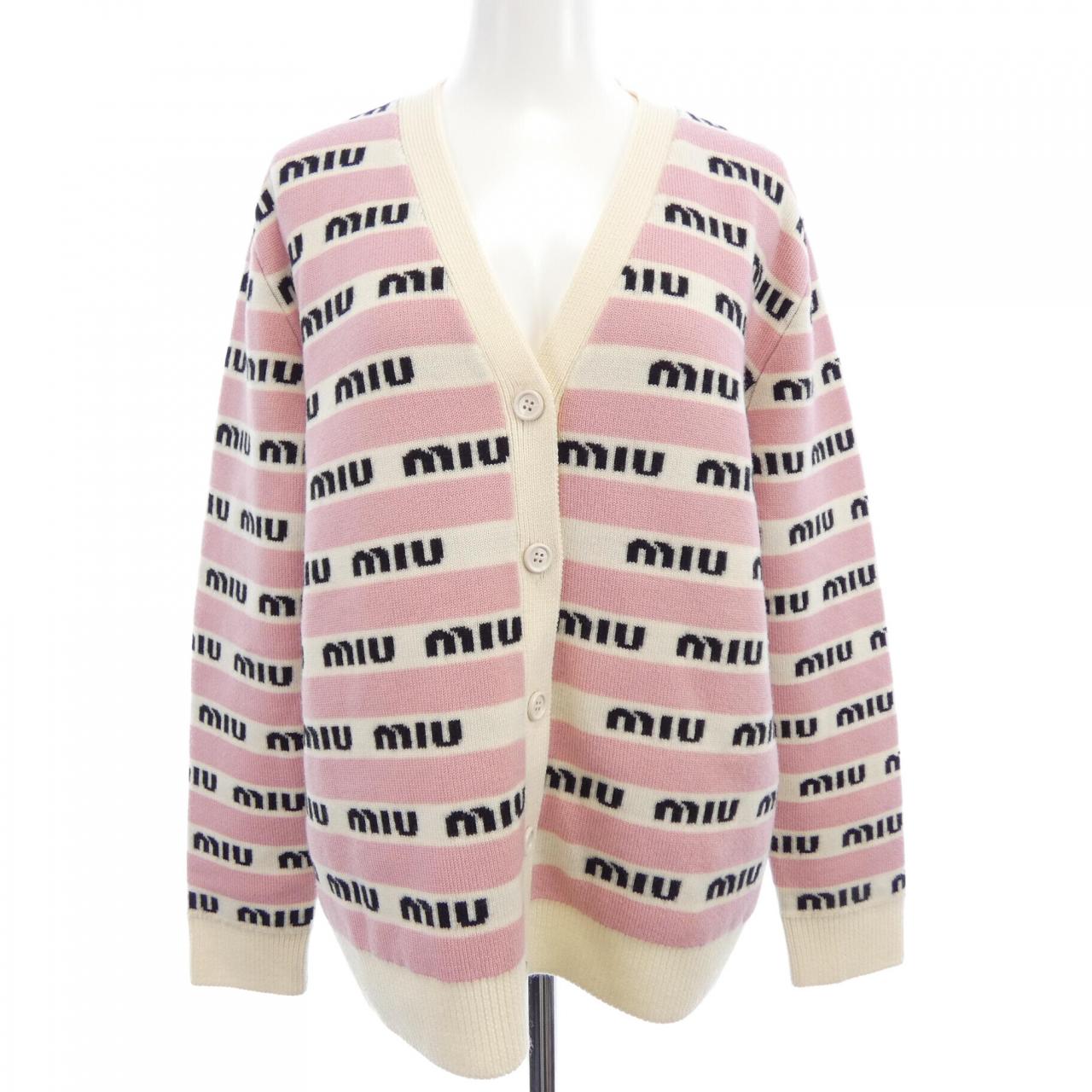 ミュウミュウ MIU MIU MMF657 1V8X カーディガン