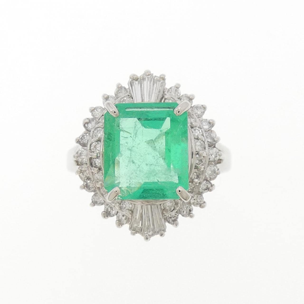 PT900 エメラルド リング 2.15CT