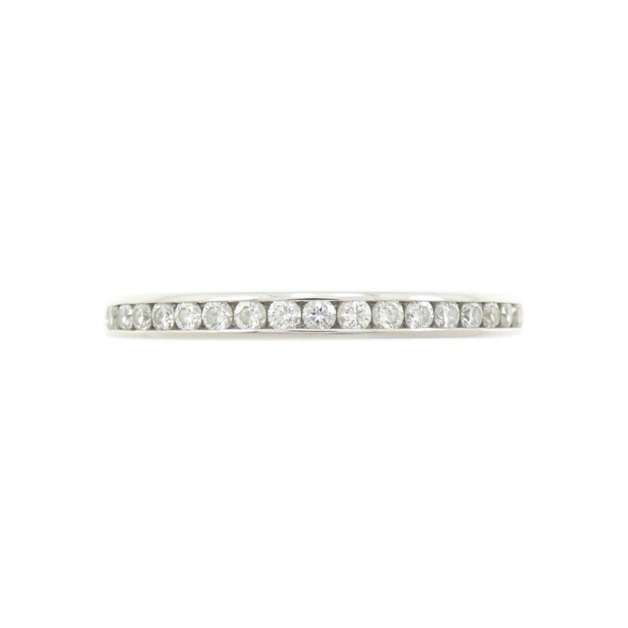 ティファニー ハーフサークル チャネルセッティング リング