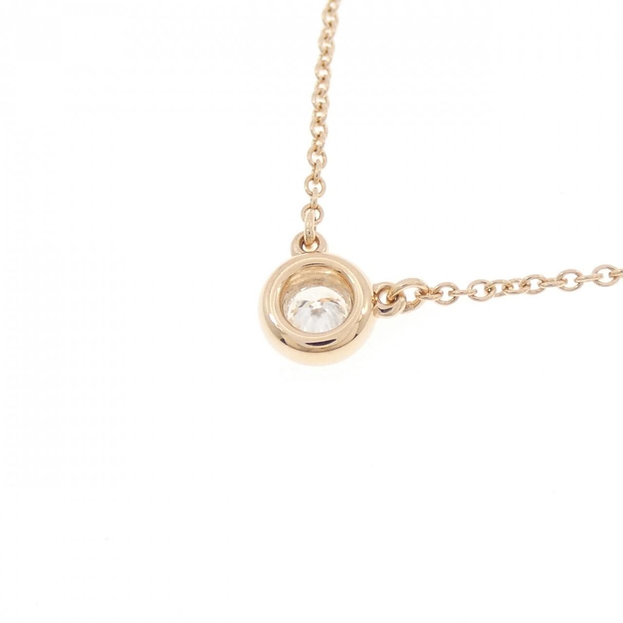 ティファニー バイザヤード ネックレス 0.14CT
