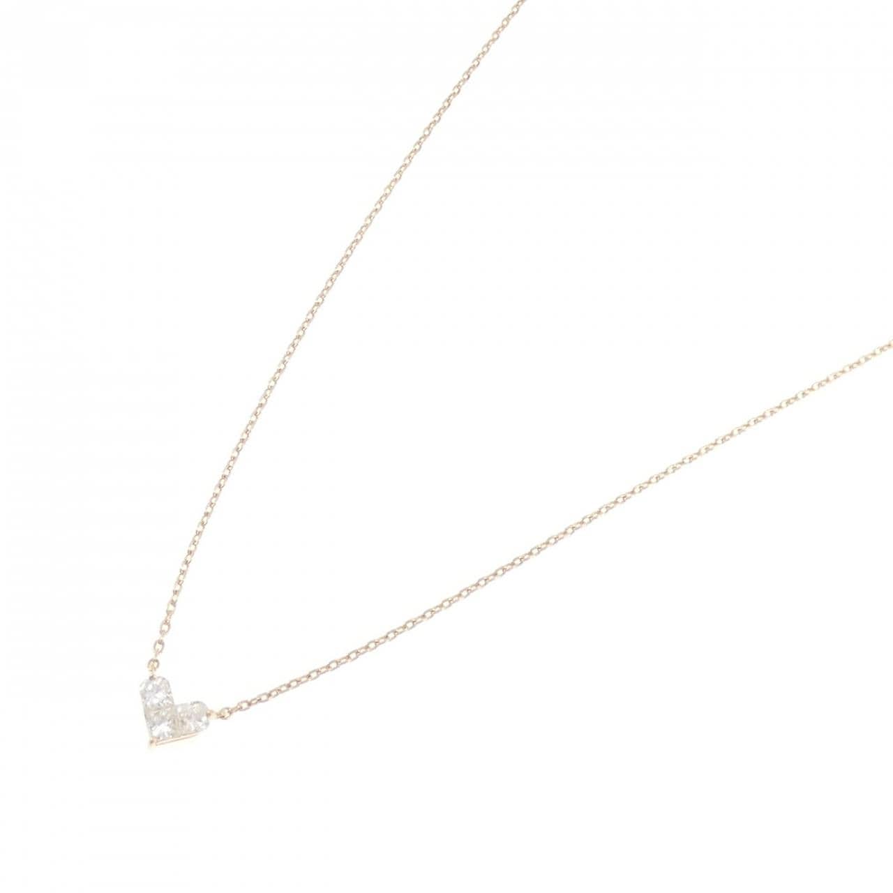 スタージュエリー ミステリアスハート ネックレス 0.28CT