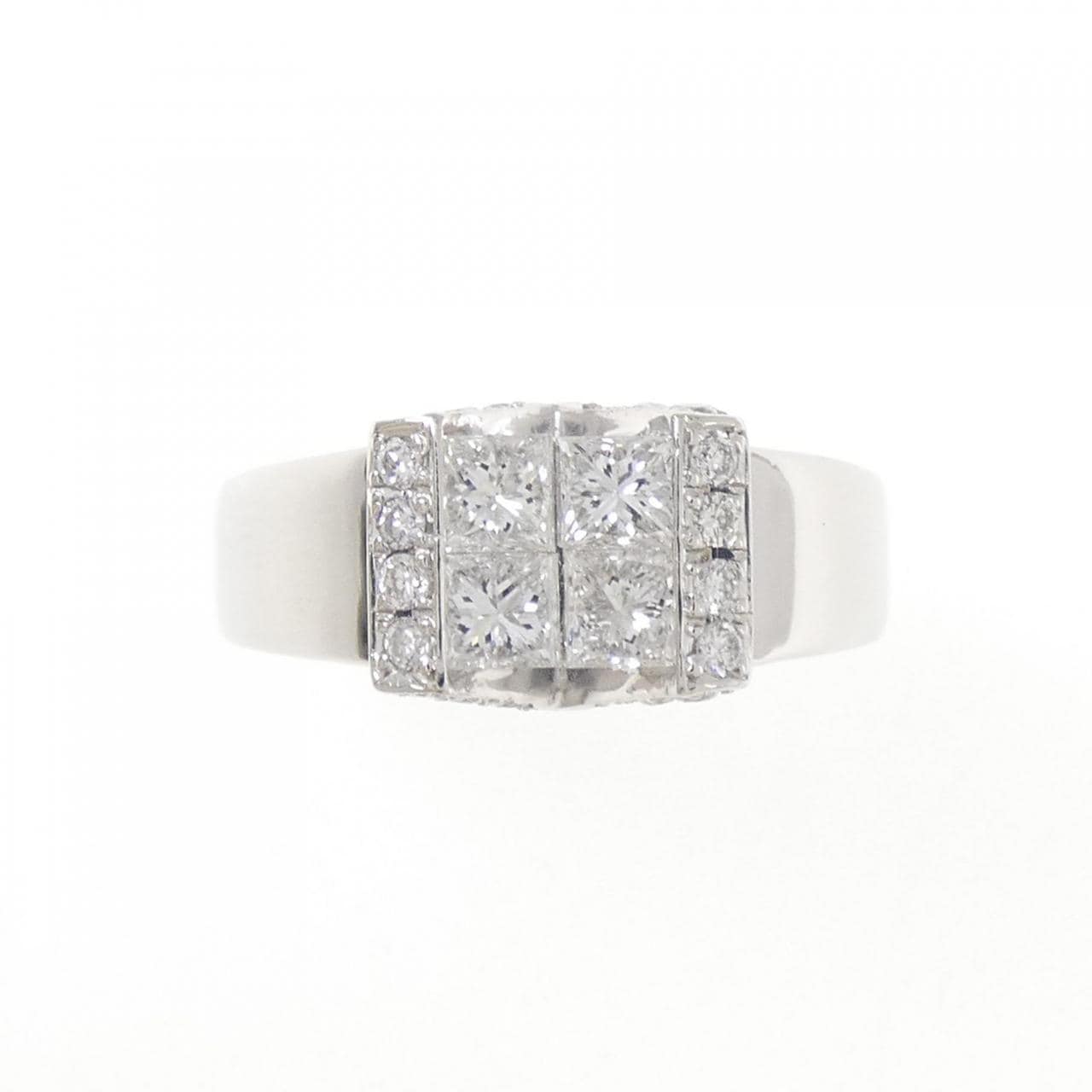 PT900 ダイヤモンド リング 0.80CT