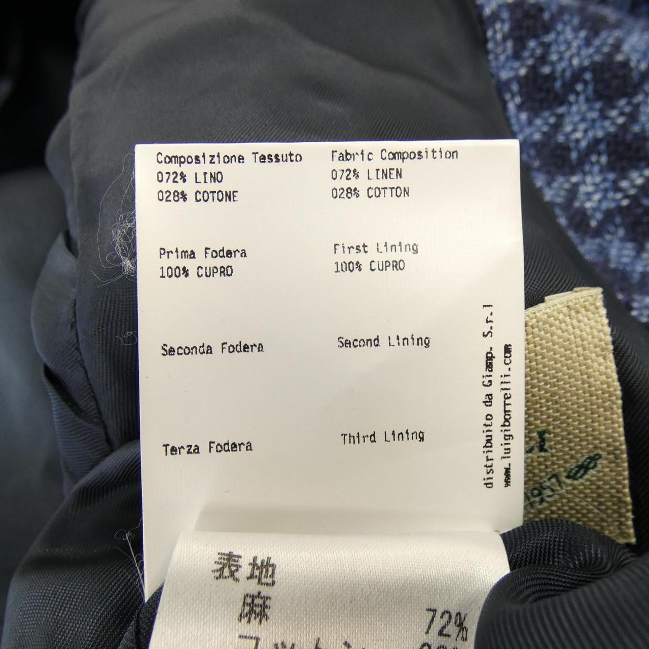 LUIGI BORRELLI夾克