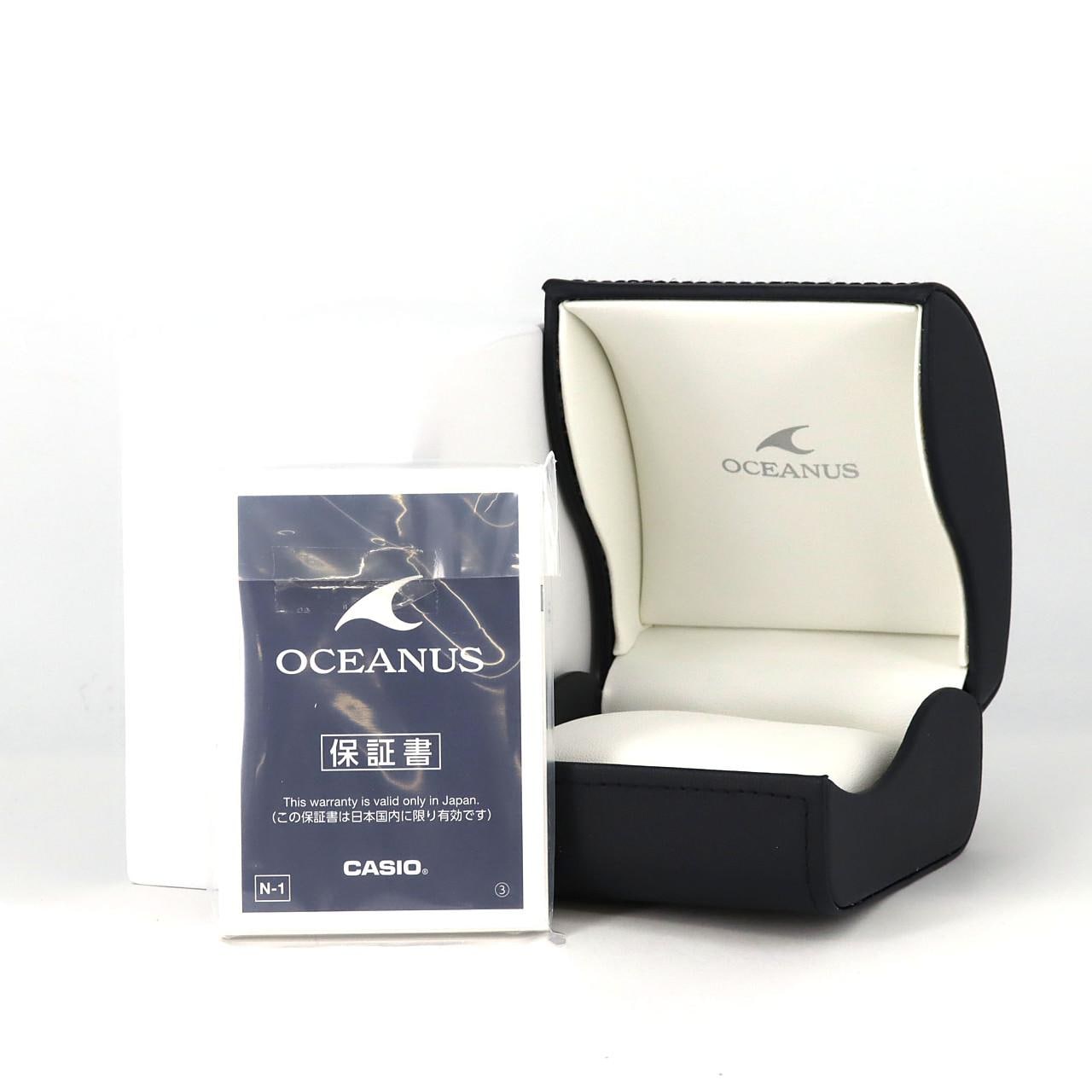 カシオ オシアナス OCW-T2600-2A3JF TI ソーラークォーツ