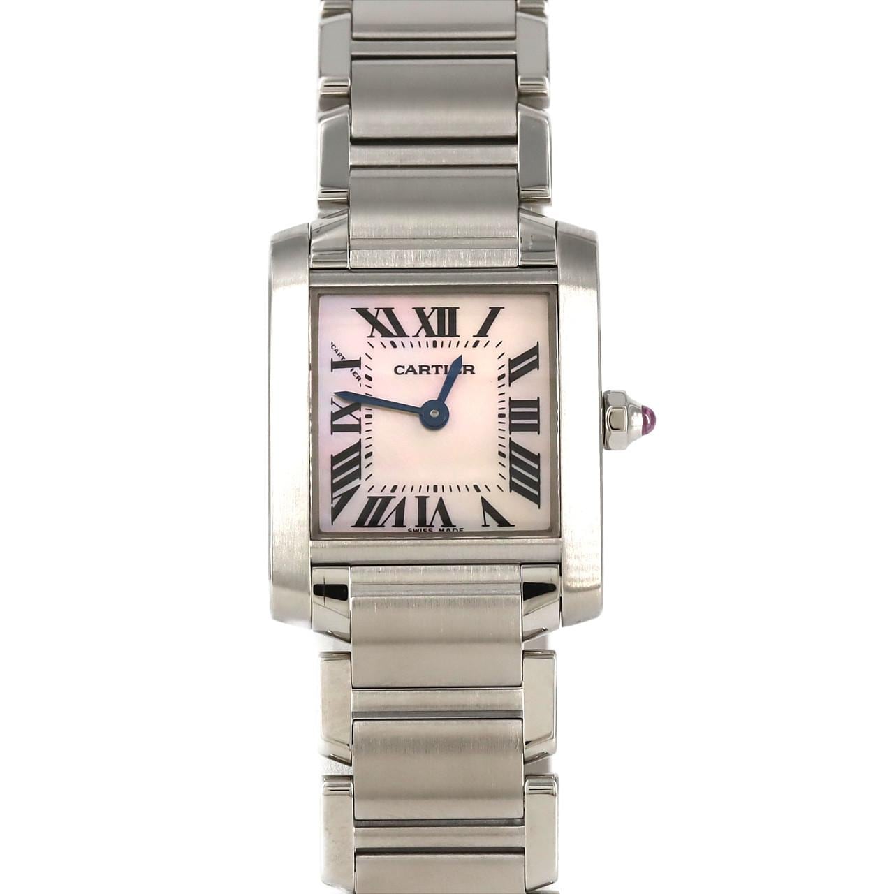 Cartier Tank Francaise SM W51028Q3 SS石英