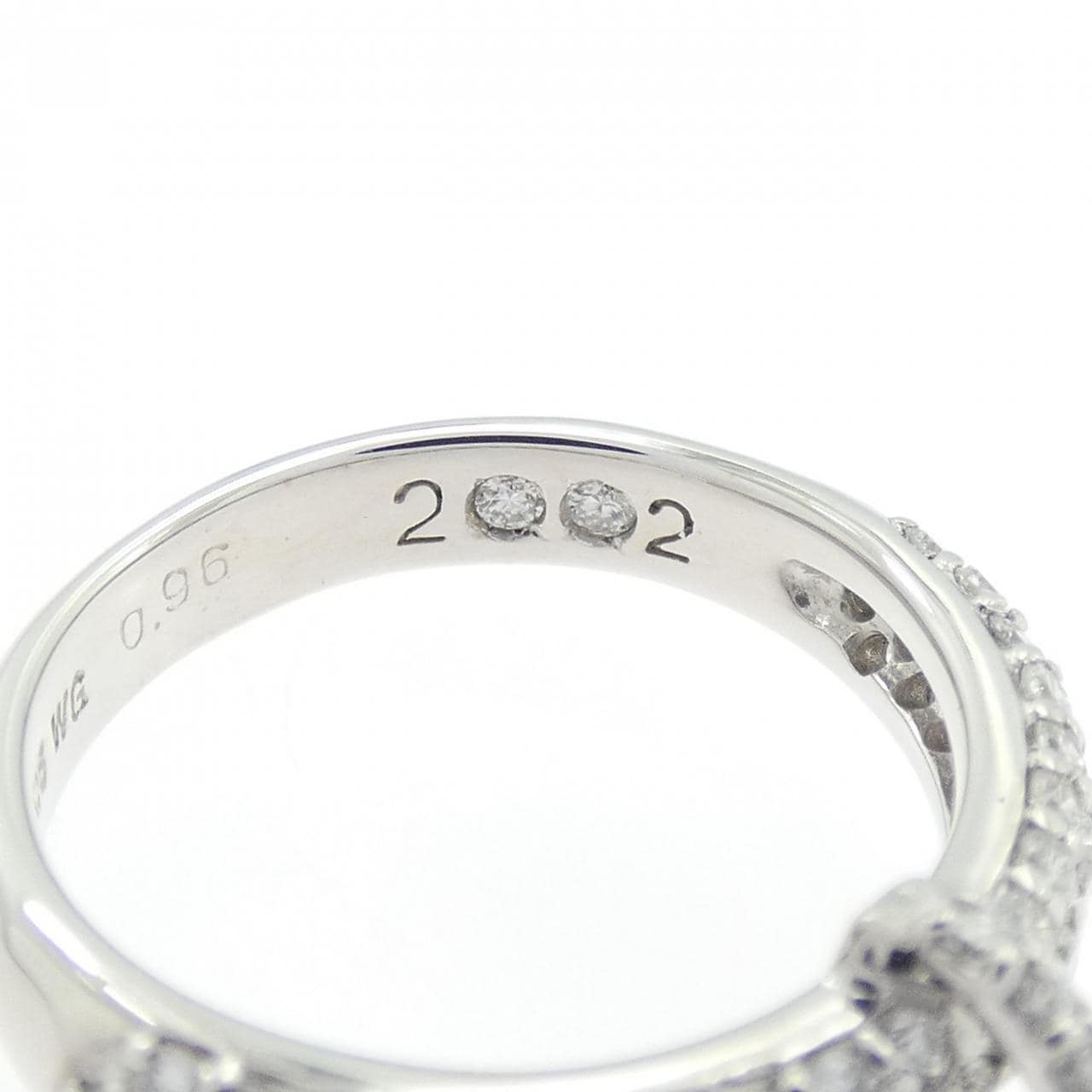 ポンテヴェキオ ハート ダイヤモンド リング 0.96CT
