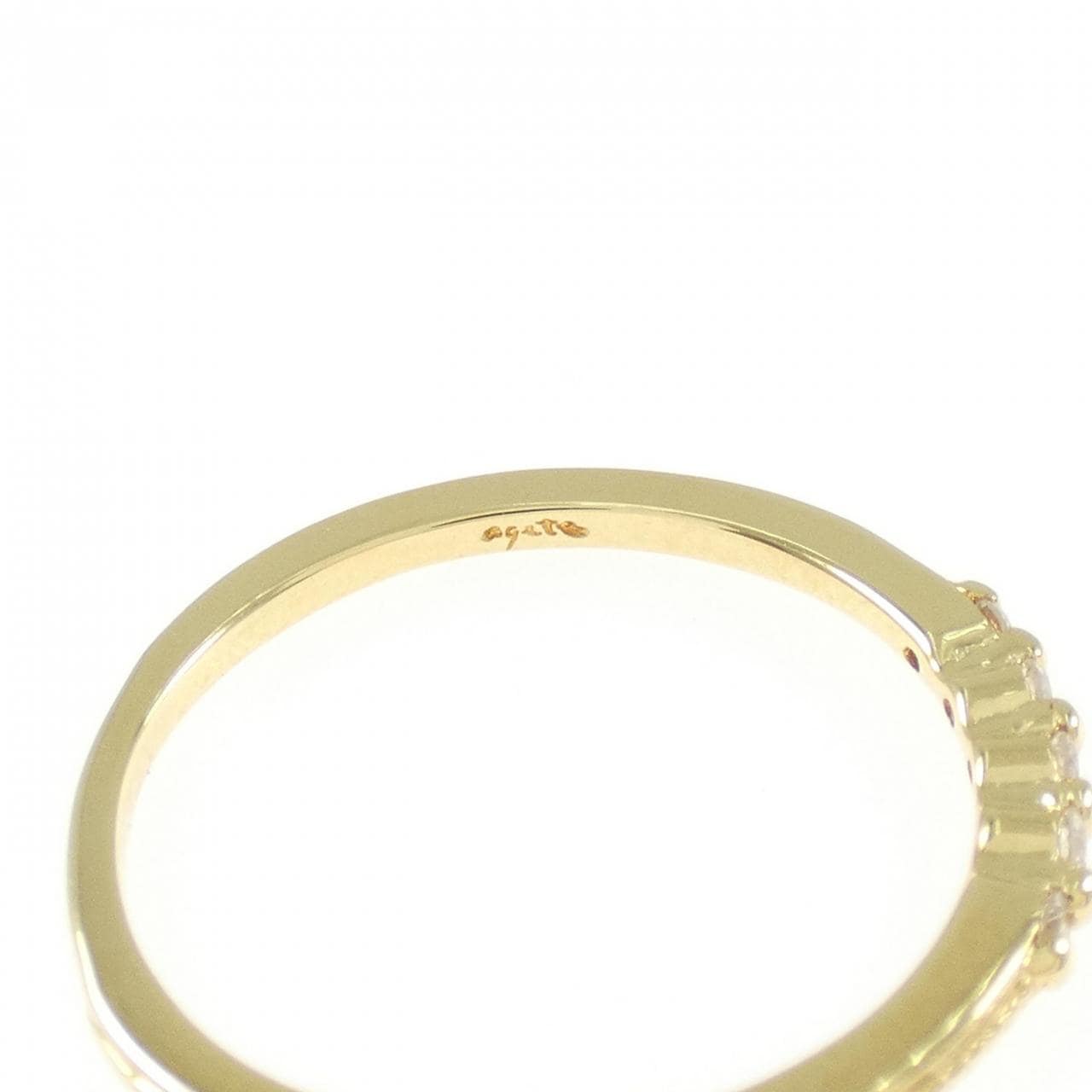 アガット ダイヤモンド リング 0.05CT