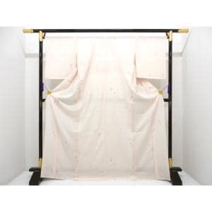【新品】単衣　絽小紋