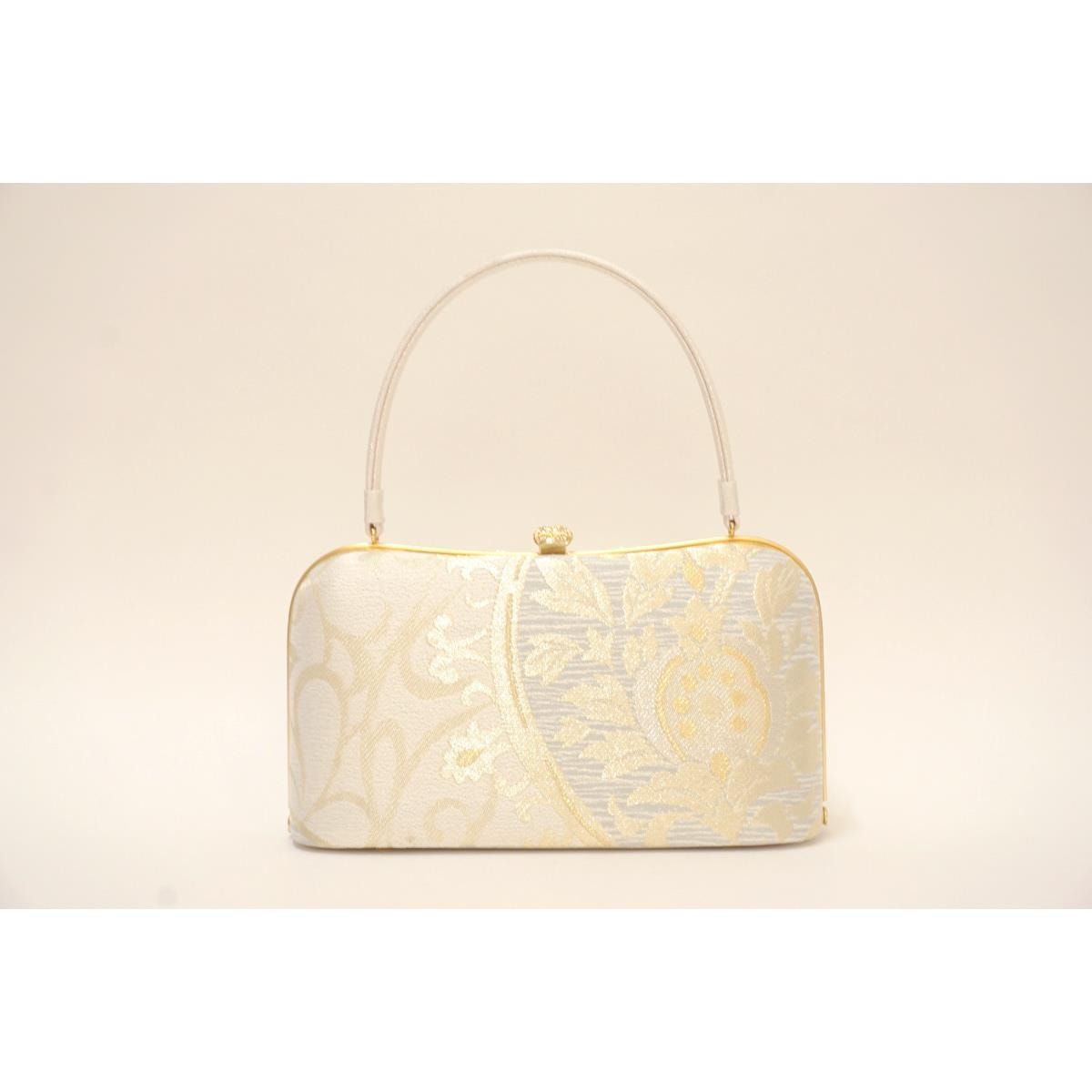 【新品】草履バッグセット　白梅　Ｌサイズ