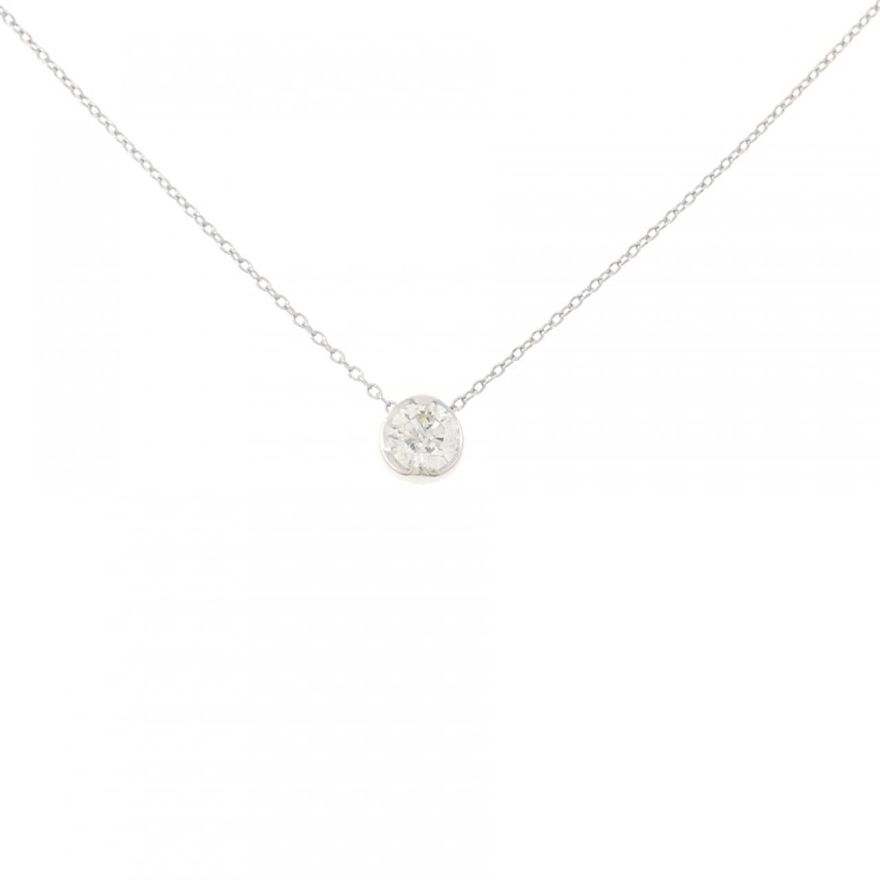 PT900/PT850 ダイヤモンド ネックレス 0.341CT